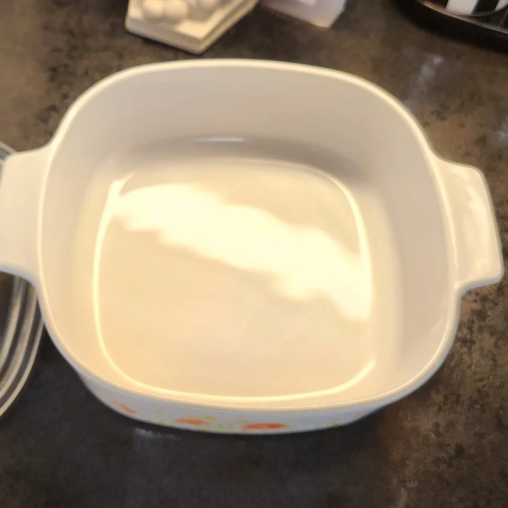 Original Corningware Wildflower Casserole Dishes - Picture 2 of 9